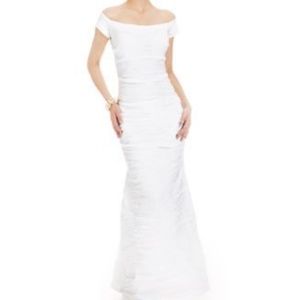 Alex Evenings Taffeta Stretch Gown